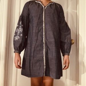 Girls casual denim dress